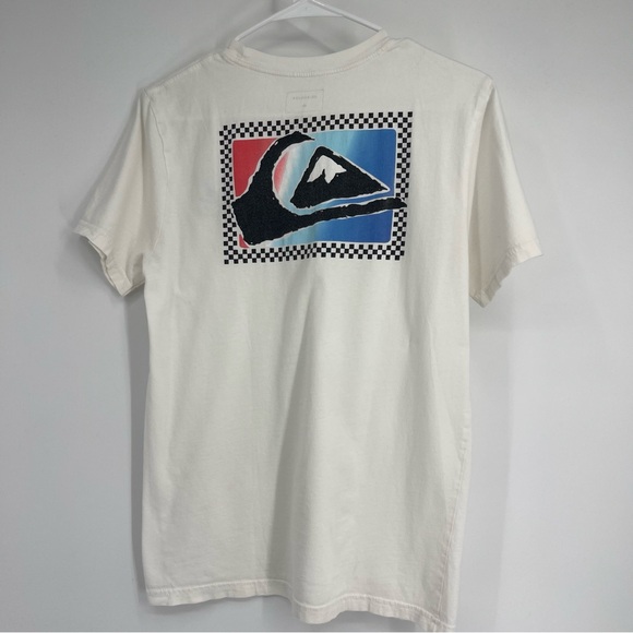 Quiksilver Boy's XL White Logo Tee - Picture 9 of 10